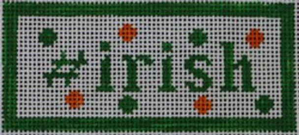 HT27 #irish 18 Mesh Kristine Kingston Needlepoint Designs