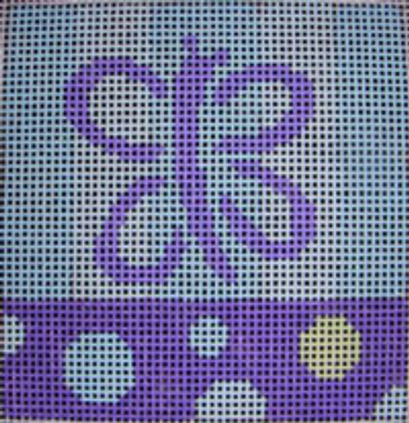 101 AP	Aqua Purple Butterfly Stripes/Dots		5x5 14 mesh Beth Gantz Designs