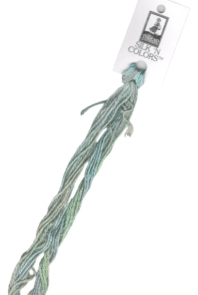SNC 122 Blue Sage Thread Gatherer Silk 'n Colors