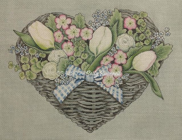 SS-MS02 Floral Basket 18 Mesh 10x8 Sally Swannell