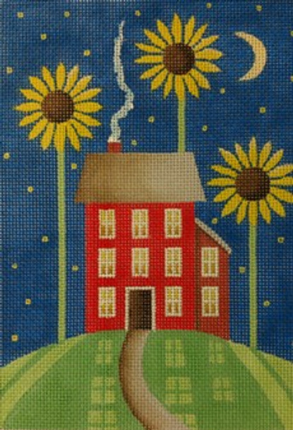 MC-HS03	Little Sunflower House  5x7 Mary E. Charles