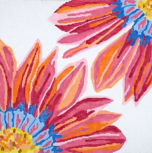 82h Morning Glow Jean Smith Designs Double Delight 14" Square 13 mesh