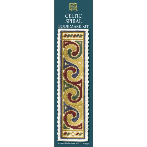 Bookmark Kit Celtic Spiral (Cream) Textile Heritage Collection BKCSC