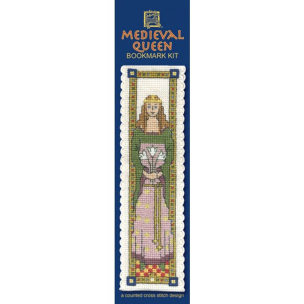 Bookmark Kit Medieval Queen Textile Heritage Collection BKMQ 