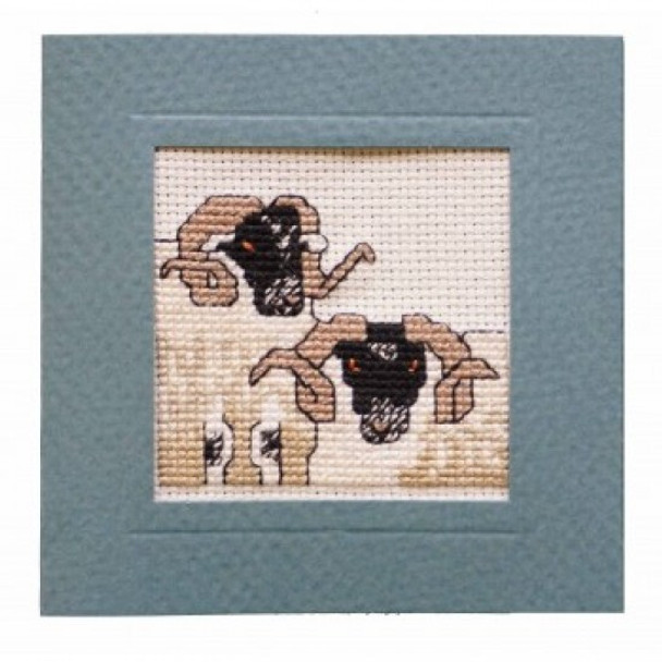 Card Kit Blackface Sheep Textile Heritage Collection MCBF