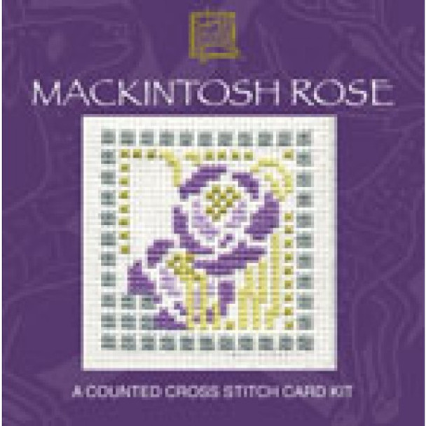 Card Kit Mackintosh Rose Textile Heritage Collection HMMR