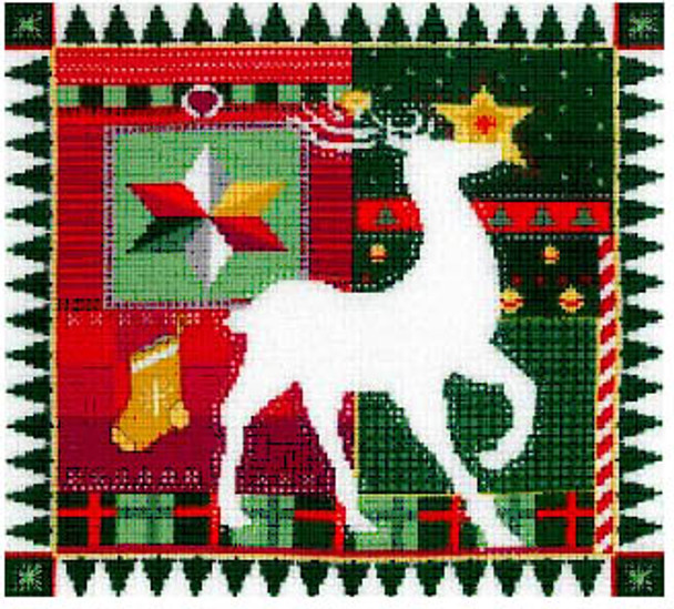 Reindeer Riot 169w x 169h Xs And Ohs 16-2177 YT