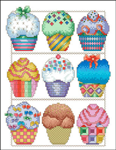 Krazy Cupcakes Vickery Collection (Camus) 2282  17-1540