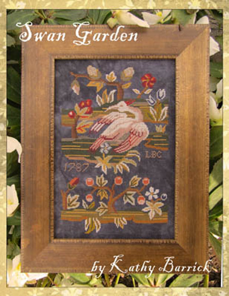 Swan Garden 123 wide x 186 high Kathy Barrick 17-1222