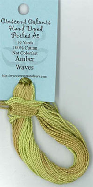 PRL-056-5 Amber Wave - Perle Cotton 5 by Classic Colorworks