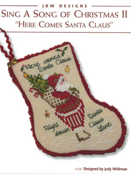 Sing A Song Of Christmas II HERE COMES SANTA CLAUS 48w x 70h JBW Designs 16-2054