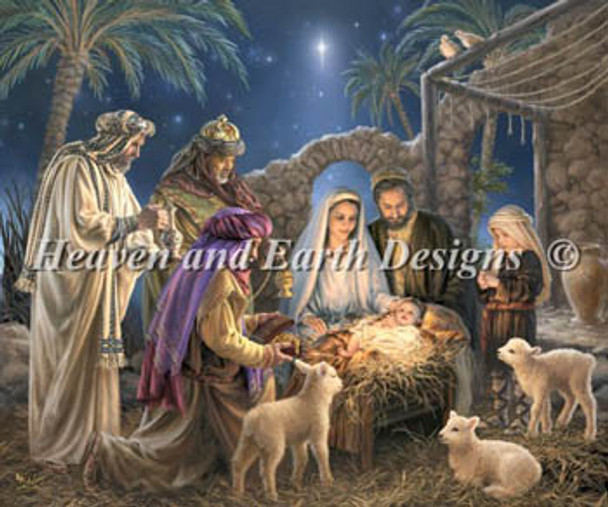 Nativity, The 475w x 395h Heaven And Earth Designs 13-2872