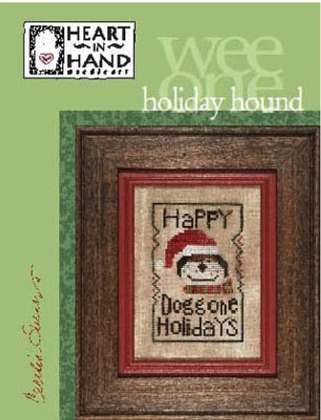 Holiday Hound Heart In Hand Needleart  12-2929