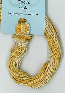 PRL-060-5 Fool's Gold - Perle Cotton 5 by Classic Colorworks