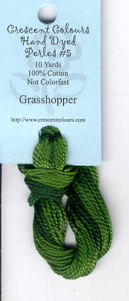 PRL-055-5 Grasshopper-Perle Cotton 5 by Classic Colorworks