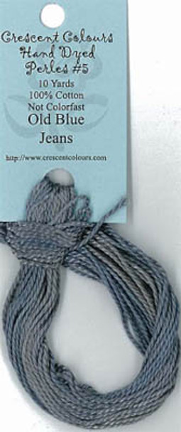 PRL-063-5 Old Blue Jean - Perle Cotton 5 by Classic Colorworks