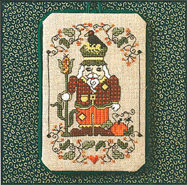 Scarecrow Chubby Nutcracker (w/charm) by Sweetheart Tree, The 06-3130