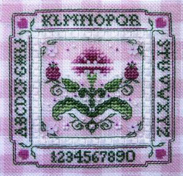 Tiny Pink Carnation Alphabet 50 x 50 includes: embellishment Sweettheart Tree, The 13-1470