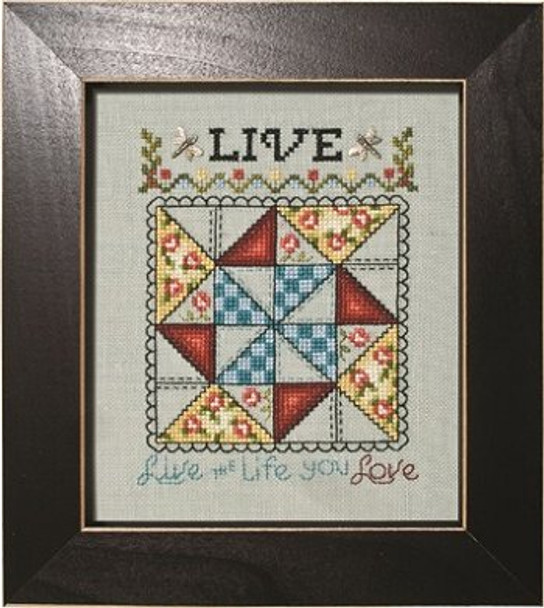 Live - Quilted With Love  60w x 78h Stoney Creek Collection 17-1127