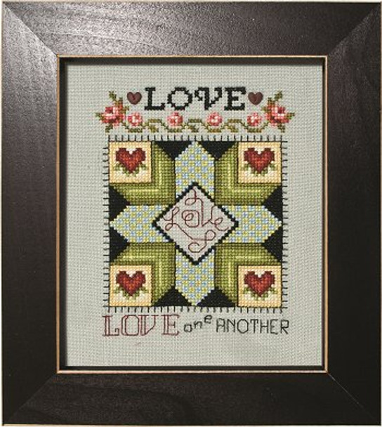 Love - Quilted With Love 60w x 78h Stoney Creek Collection 17-1375 