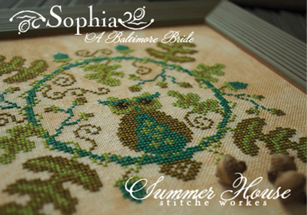 Sophia 82w x 84h Summer House Stitche Workes 15-1285