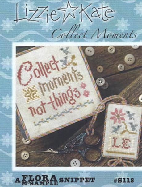 Collect Moments (Flora McSample) 46 x 46, Fob: 21w x 32h Lizzie Kate 15-1577