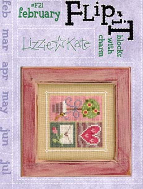 Flip-It Blocks February by Lizzie Kate 04-1113