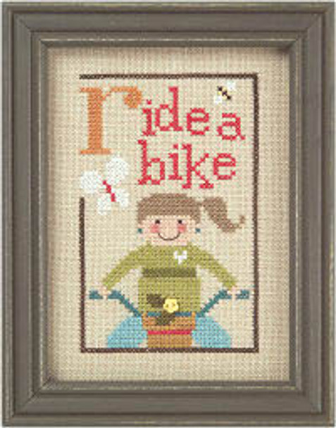 Green Flip-It Ride A Bike 0w x 63h Lizzie Kate 10-1087