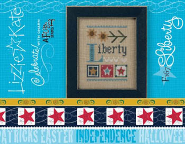 Liberty Celebrate With Charm by Lizzie Kate 17-1641