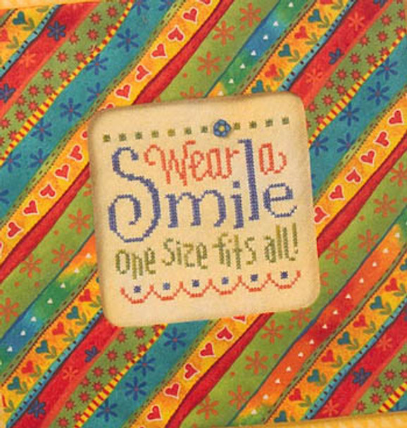 Wear A Smile 58w x 50h Lizzie Kate 08-2638