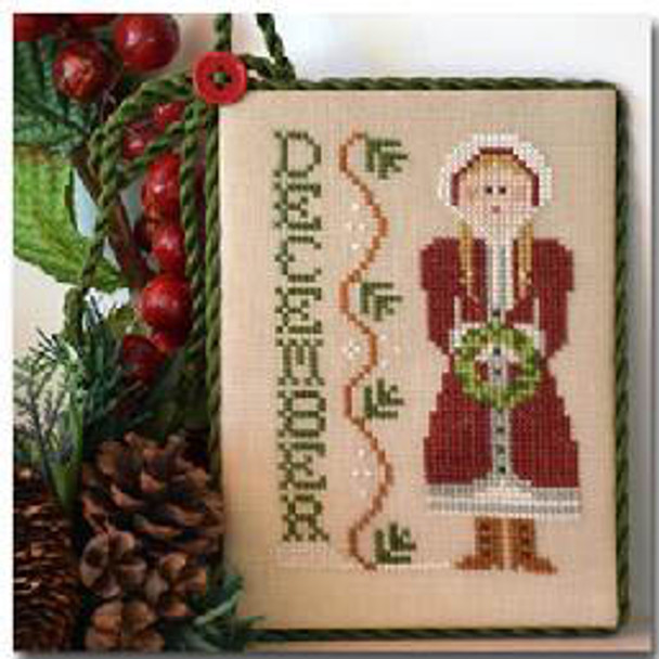 Calendar Girl-December 46 x 67 Little House Needleworks 14-2556