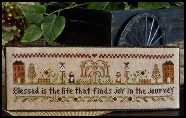 Blessed Is The Life (Hoffman Exclusive) Little House Needleworks  15-1719