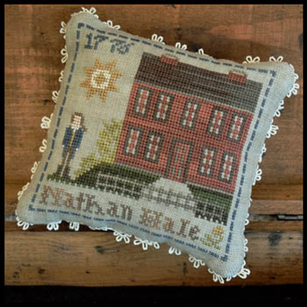 Early American - No 4 Nathan Hale 69 x 69 Little House Needleworks 17-1744