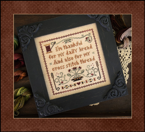 Giving Thanks (w/threads) 78w x 24h Little House Needleworks 15-1165