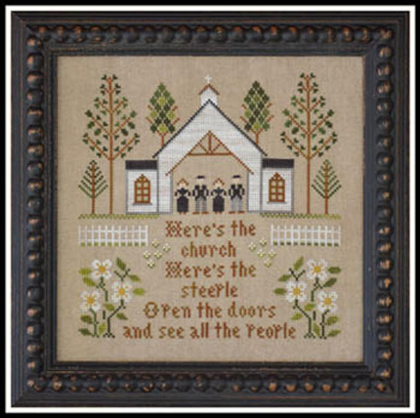 Here's The Church 117 x x117 Little House Needleworks 16-1471