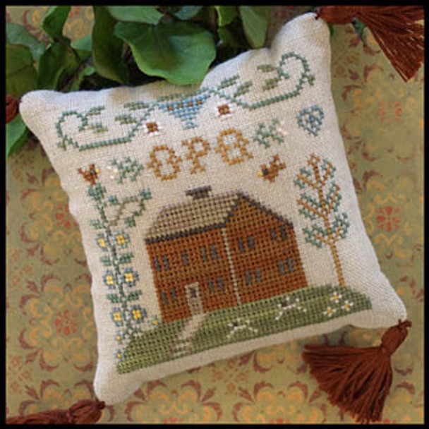 Little House ABC Samplers 6 -Little House OPQ 63 x 63 by Little House Needleworks 16-2368