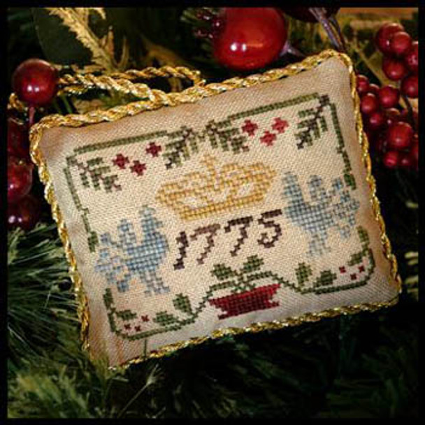 Sampler Tree-Three Crowns 57 x 41 Little House Needleworks  15-1174