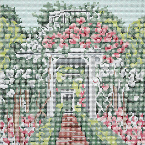 BR08 Garden Gazebo 10" x 10"  12 Mesh Barbara Russell SKU 35