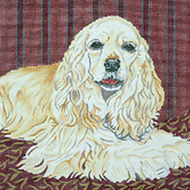 BR124 Cocker Spaniel 12” x 14” 18 Mesh  Barbara Russell SKU 5189