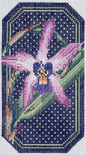 BR374 Orchid Eyeglass 3.5 x 7" 14 Mesh Barbara Russell SKU 8517