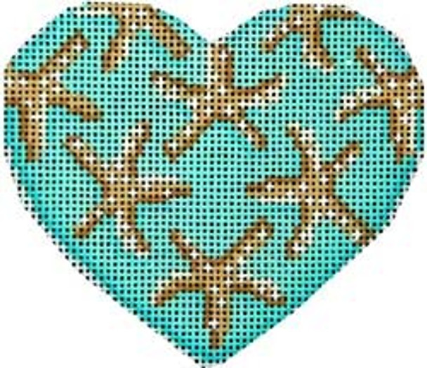 CT-1248 Starfish Heart Ornament Associated Talents