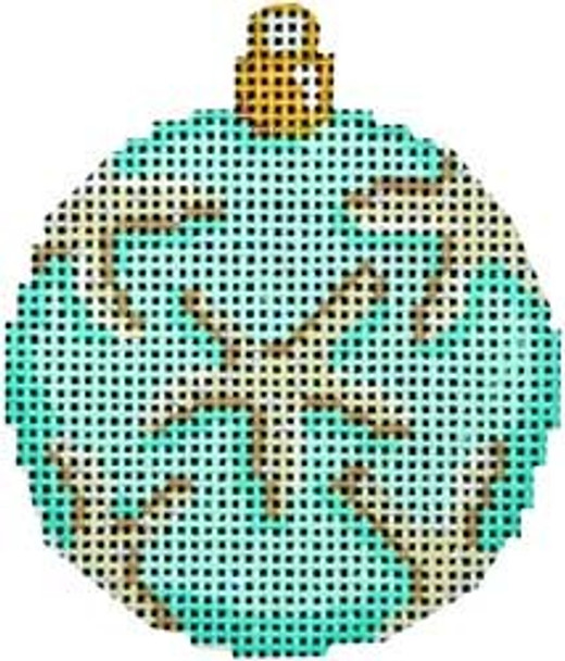 CT-1466 Starfish Mini Ball Ornament Associated Talents