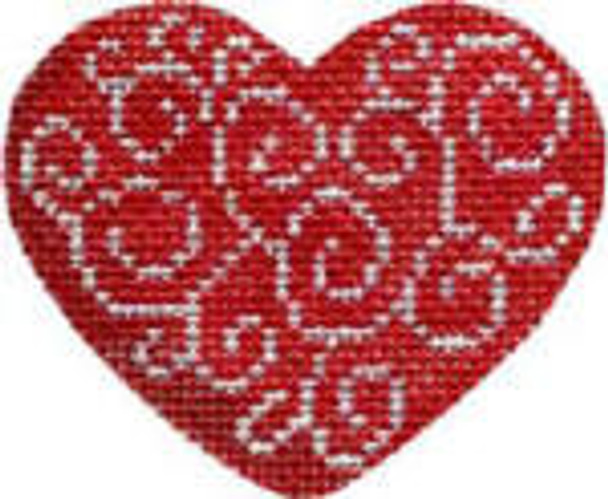 HE-601 Associated Talents Filigree Heart