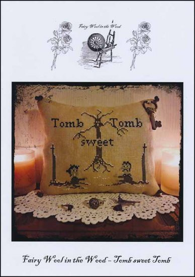 Tomb Sweet Tomb Halloween 91w x 77h Fairy Wool in the Wood 20-1816