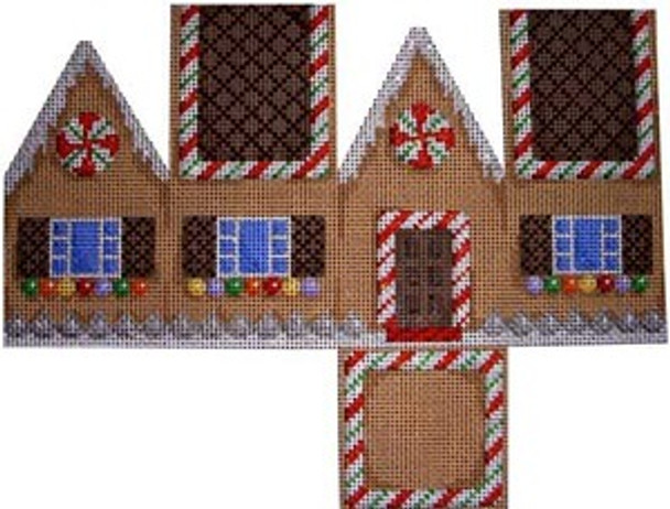 HH-121 Associated Talents Gingerbread Cottage-Chocolate Roof