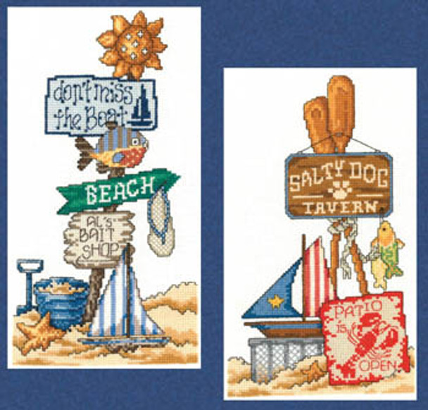 Beach Signs I 79w x 145h Imaginating 17-1760 YT