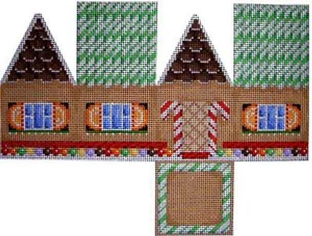 HH-122 Gingerbread Cottage/Cane Roof Associated Talents 