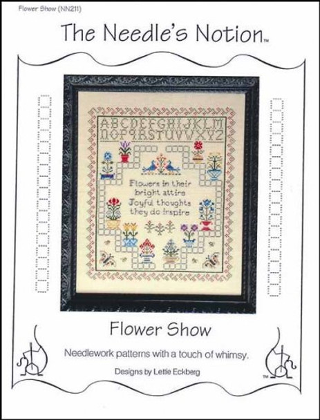 Flower Show 129 wide x 155 high The Needle's Notion