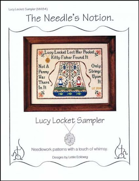Lucy Locket Sampler 167w x 125h The Needle's Notion YT
