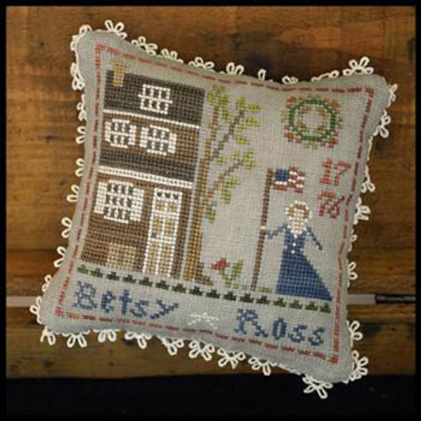 Early American No 1 Betsy Ross 69 x 69 Little House Needleworks 17-1437